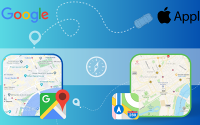 Apple Maps and Google Maps
