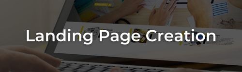 Web Landing Page Creation